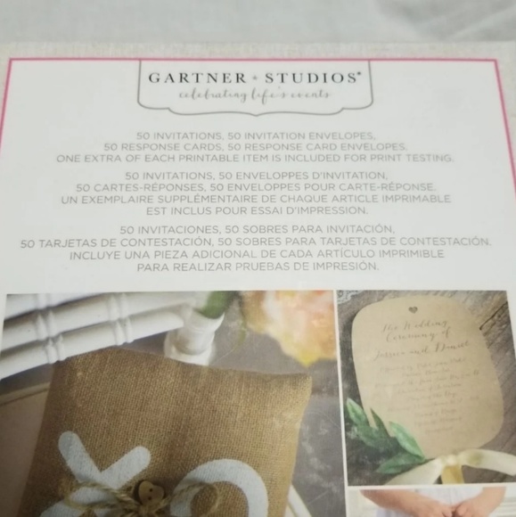 Gartner studios Wedding Or Events Invitation Cards - Picture 4 of 8